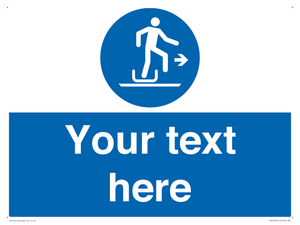 Custom Alighting from a toboggan to the right